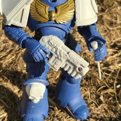 Heavy Strike Pistol Artificer Pattern resin weapon accessory for McFarlane action figures