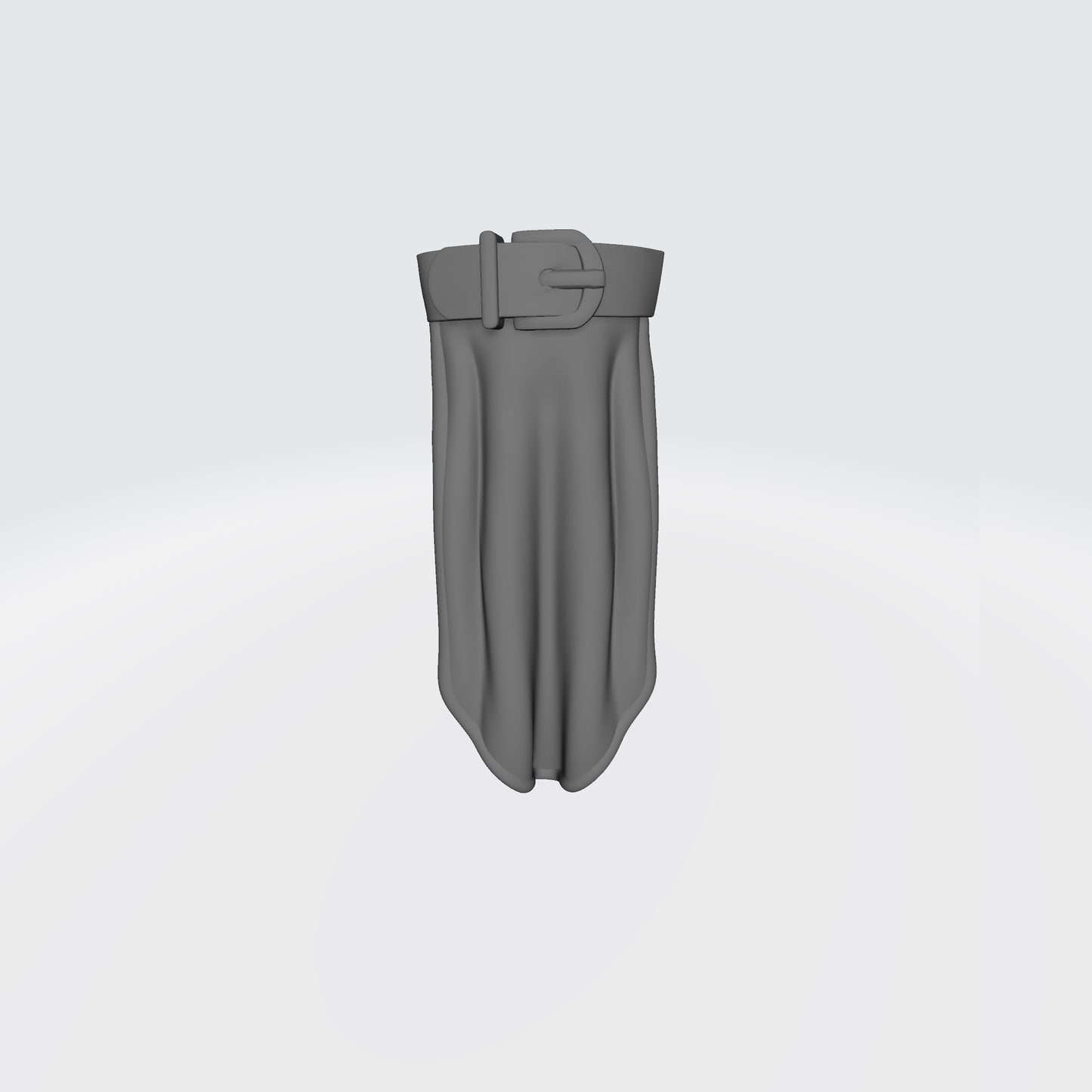 Custom resin loincloth with belt buckle armor accessory compatible with McFarlane Toys 7-inch 1:12 scale armored action figures.