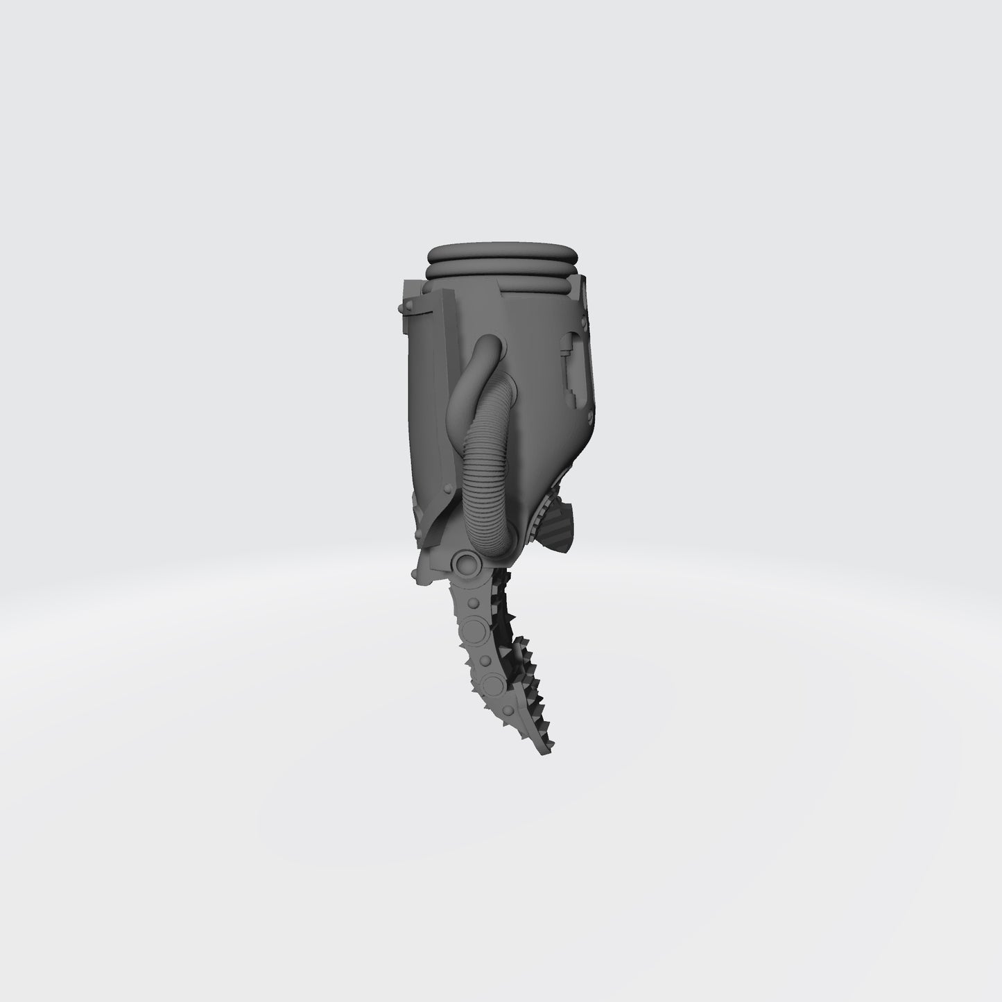 Mech Hands Left Hand Open Energy Gauntlet compatible with McFarlane Toys 7-inch armored action figures custom resin accessory
