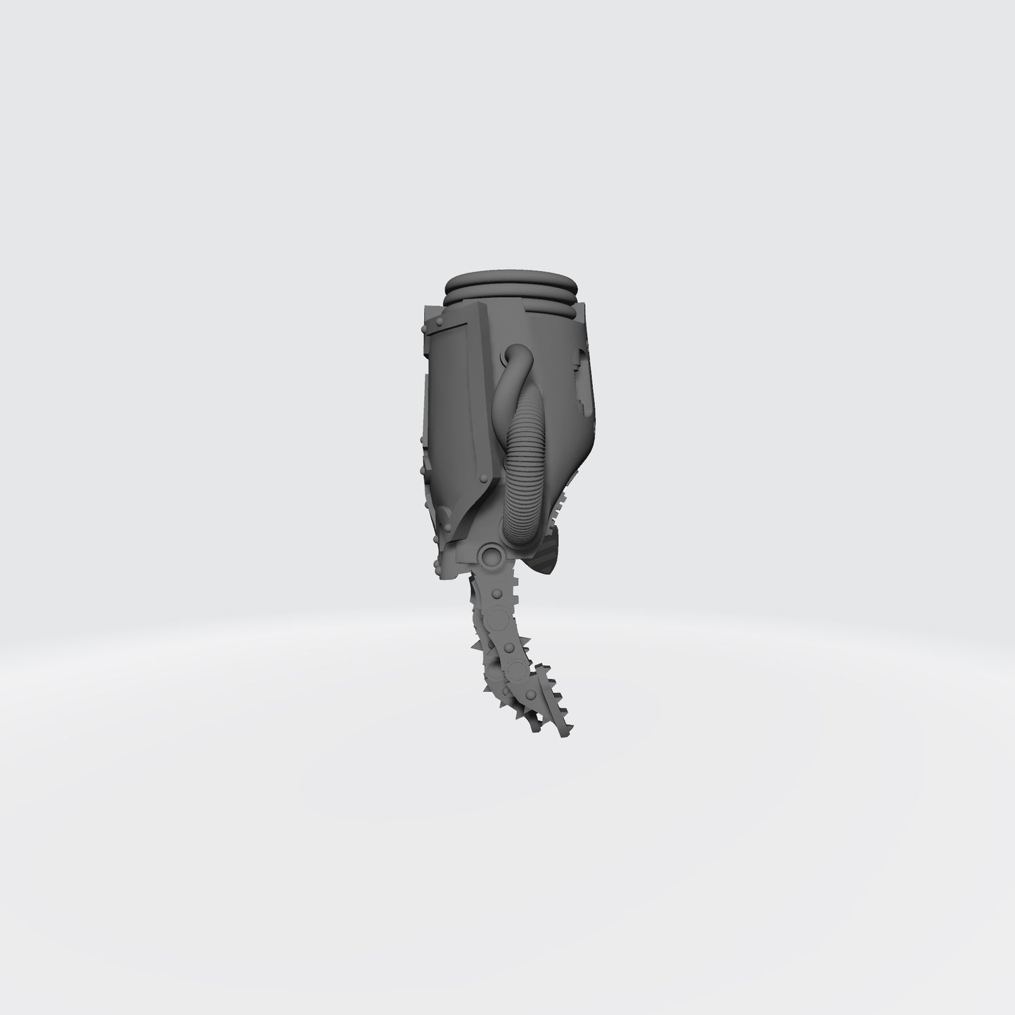 Mech Hands Master-Crafted Left Hand Open Energy Gauntlet compatible with McFarlane Toys 7-inch armored action figures custom resin accessory