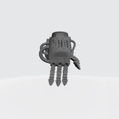 Mech Hands Master-Crafted Left Hand Open Energy Gauntlet compatible with McFarlane Toys 7-inch armored action figures custom resin accessory