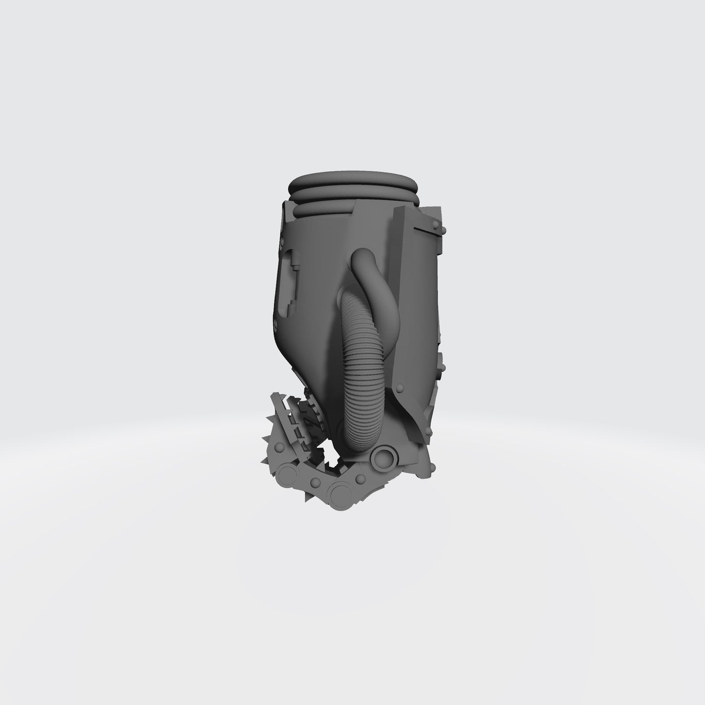 Mech Hands Master-Crafted Right Hand Closed Power Gauntlet compatible with McFarlane Toys 7-inch armored action figures custom resin accessory
