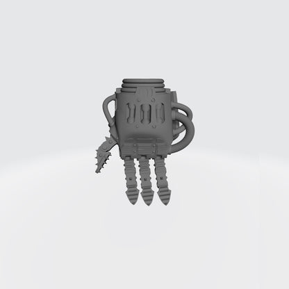 Mech Hands Master-Crafted Right Hand Open Energy Gauntlet compatible with McFarlane Toys 7-inch armored action figures custom resin accessory