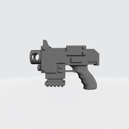 Mobile Infantry Guard Strike Pistol Deluxe Grip compatible with McFarlane Toys 1:12 scale armored action figures custom resin sci-fi weapon accessory