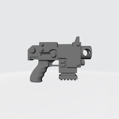 Mobile Infantry Guard Strike Pistol Deluxe Grip compatible with McFarlane Toys 1:12 scale armored action figures custom resin sci-fi weapon accessory