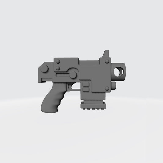 Mobile Infantry Guard Strike Pistol Deluxe Grip compatible with McFarlane Toys 1:12 scale armored action figures custom resin sci-fi weapon accessory
