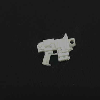 Mobile Infantry Guard Striker Pistol custom resin weapon compatible with G.I. Joe Classified, Action Force, and other 1:12 scale action figures.