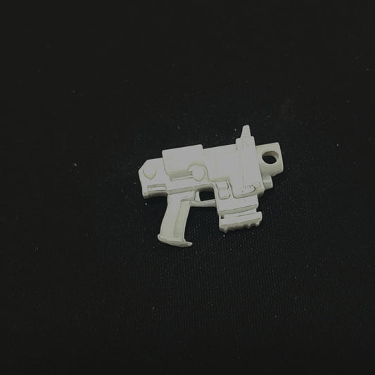 Mobile Infantry Guard Striker Pistol custom resin weapon compatible with G.I. Joe Classified, Action Force, and other 1:12 scale action figures.
