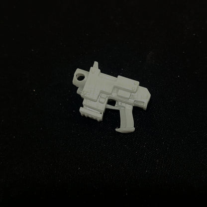 Mobile Infantry Guard Striker Pistol custom resin weapon compatible with G.I. Joe Classified, Action Force, and other 1:12 scale action figures.