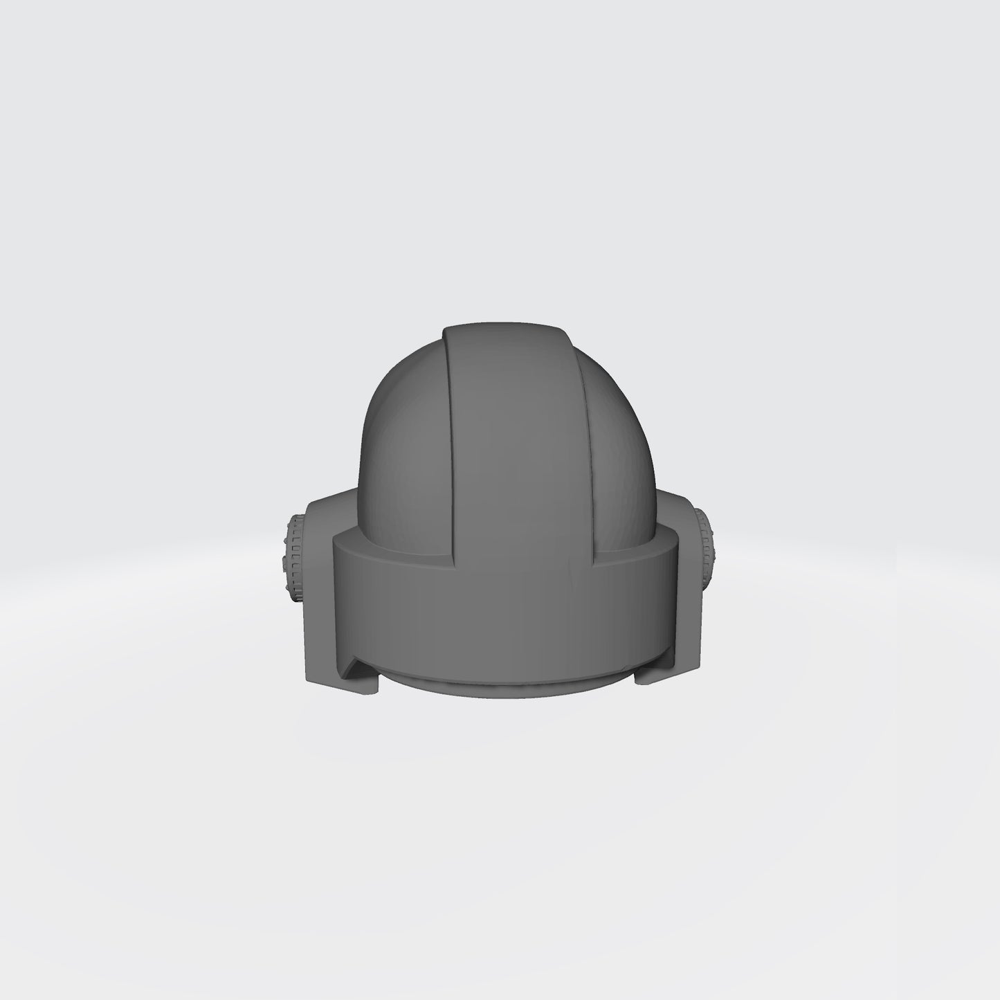 Monarchs Fists Warrior Order Type 7 Helmet resin upgrade compatible with McFarlane Toys 7-inch armored action figures by Fantasy World Games.