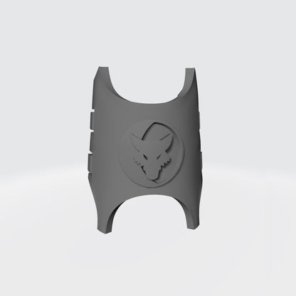Moon Wolves Warrior Order Shin Guard with Clamps compatible with McFarlane Toys 1:12 scale armored action figures custom resin armor upgrade