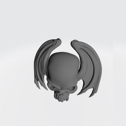 Night Terrors Legion Gargoyle Wing Shoulder Pad 3D Decal compatible with McFarlane Toys 7 inch armored action figures