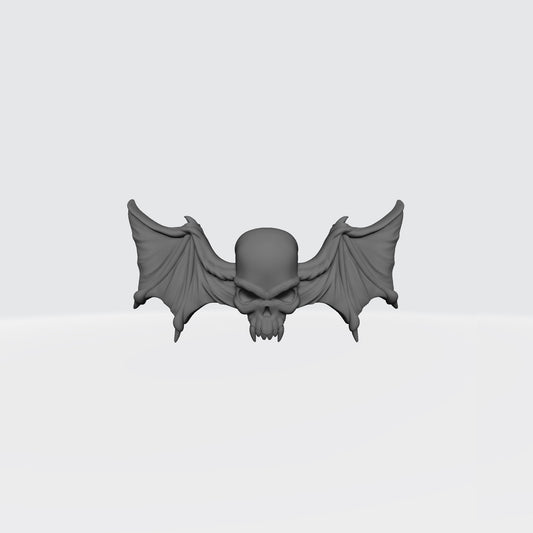 Night Terrors Warrior Order Chest Armor Decal custom resin accessory compatible with McFarlane Toys 1:12 scale armored action figures