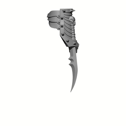 Night Terrors Warrior Order Elite Energy Claws compatible with McFarlane Toys 7-inch armored action figures