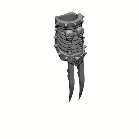 Night Terrors Warrior Order Elite Energy Claws compatible with McFarlane Toys 7-inch armored action figures