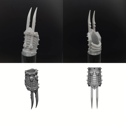Night Terrors Warrior Order Elite Energy Claws compatible with McFarlane Toys 7-inch armored action figures