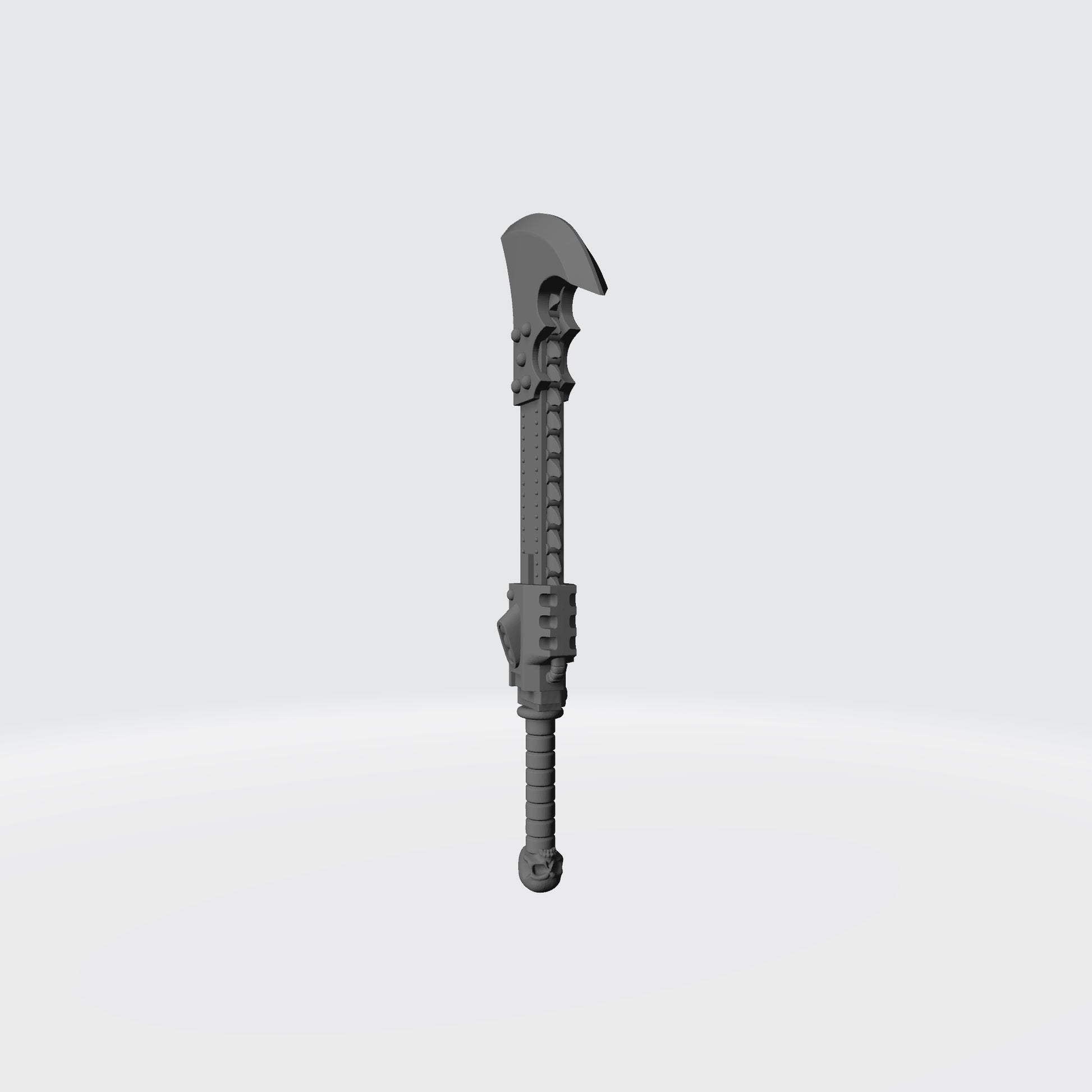 Night Terrors Warrior Order Soulreaper Chain Blade with Rivets compatible with McFarlane Toys 7-inch 1:12 scale armored action figures