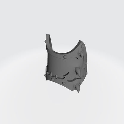 Night Terrors Warrior Order Warp Talon Shin Guard compatible with McFarlane Toys 7-inch armored action figures