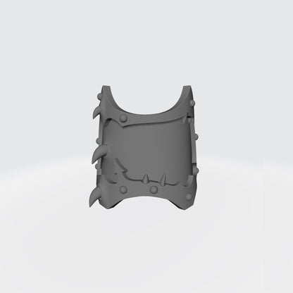 Night Terrors Warrior Order Warp Talon Shin Guard compatible with McFarlane Toys 7-inch armored action figures