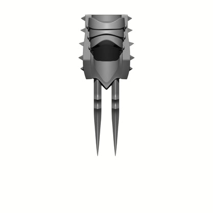 Night Terrors Warrior Order X2 Energy Claws compatible with McFarlane Toys 7-inch armored action figures