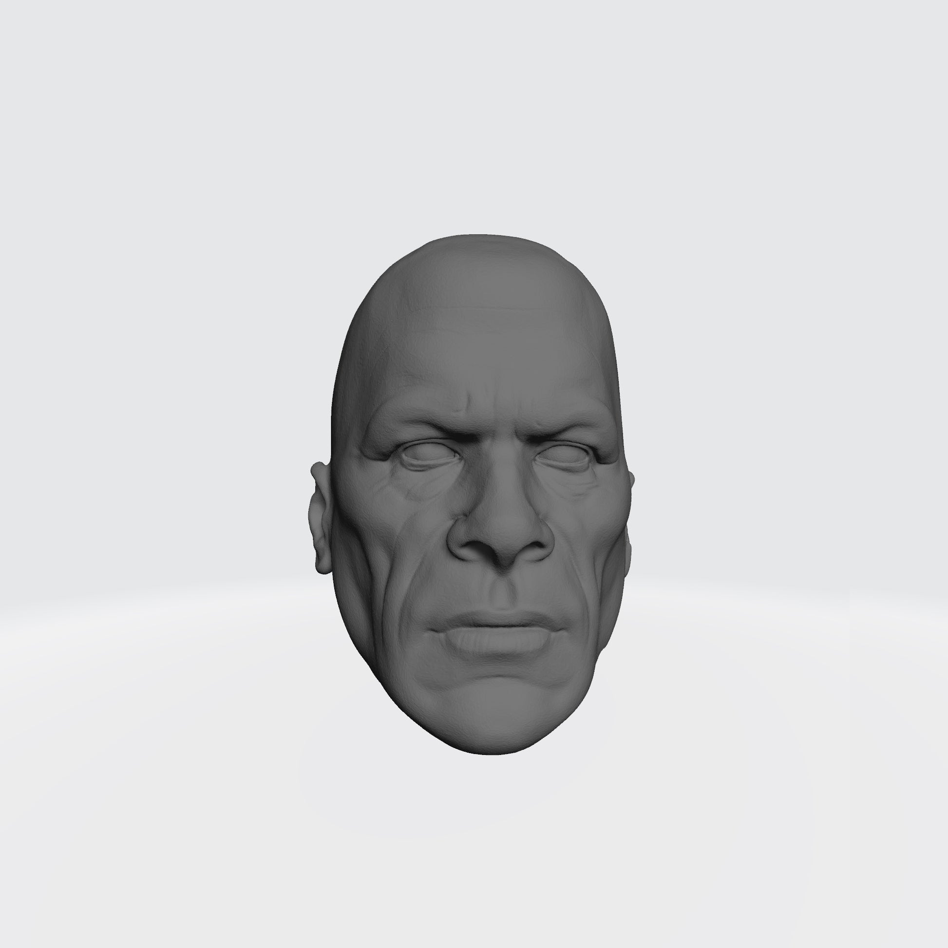 Omega Sentinels Castor the Resolute head sculpt resin accessory for McFarlane Toys 7-inch armored action figures by Fantasy World Games.