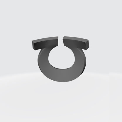 Omega Sentinels Warrior Order resin shoulder pad 3D decal compatible with McFarlane Toys 7-inch armored action figures.