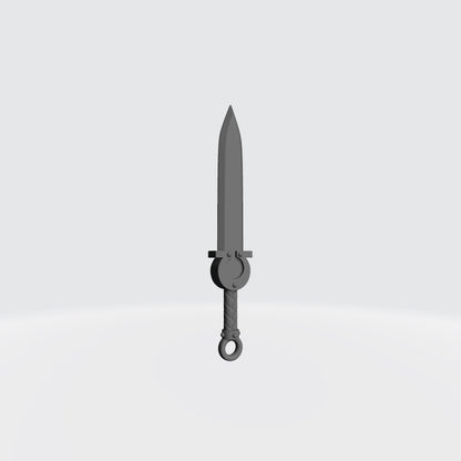 Omega Sentinels Warrior Order Sword custom resin weapon compatible with McFarlane Toys 1:12 scale armored action figures