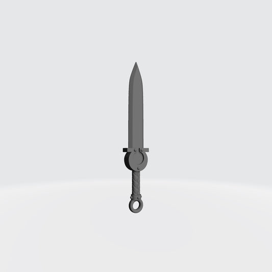 Omega Sentinels Warrior Order Sword custom resin weapon compatible with McFarlane Toys 1:12 scale armored action figures