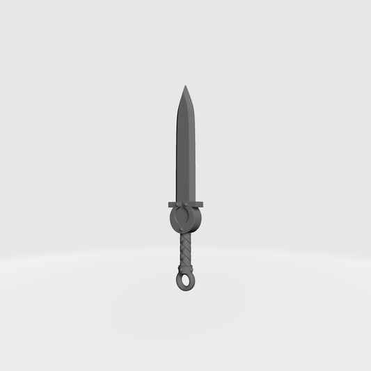 Omega Sentinels Warrior Order Sword custom resin weapon compatible with McFarlane Toys 1:12 scale armored action figures