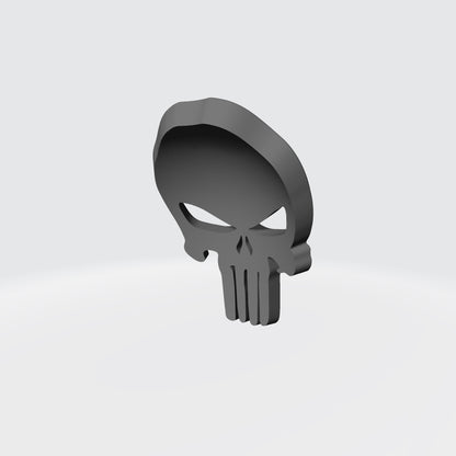 Punisher Warrior Order Black Verdict Shoulder Pad Decal V2 compatible with McFarlane Toys 7-inch armored action figures custom resin insignia