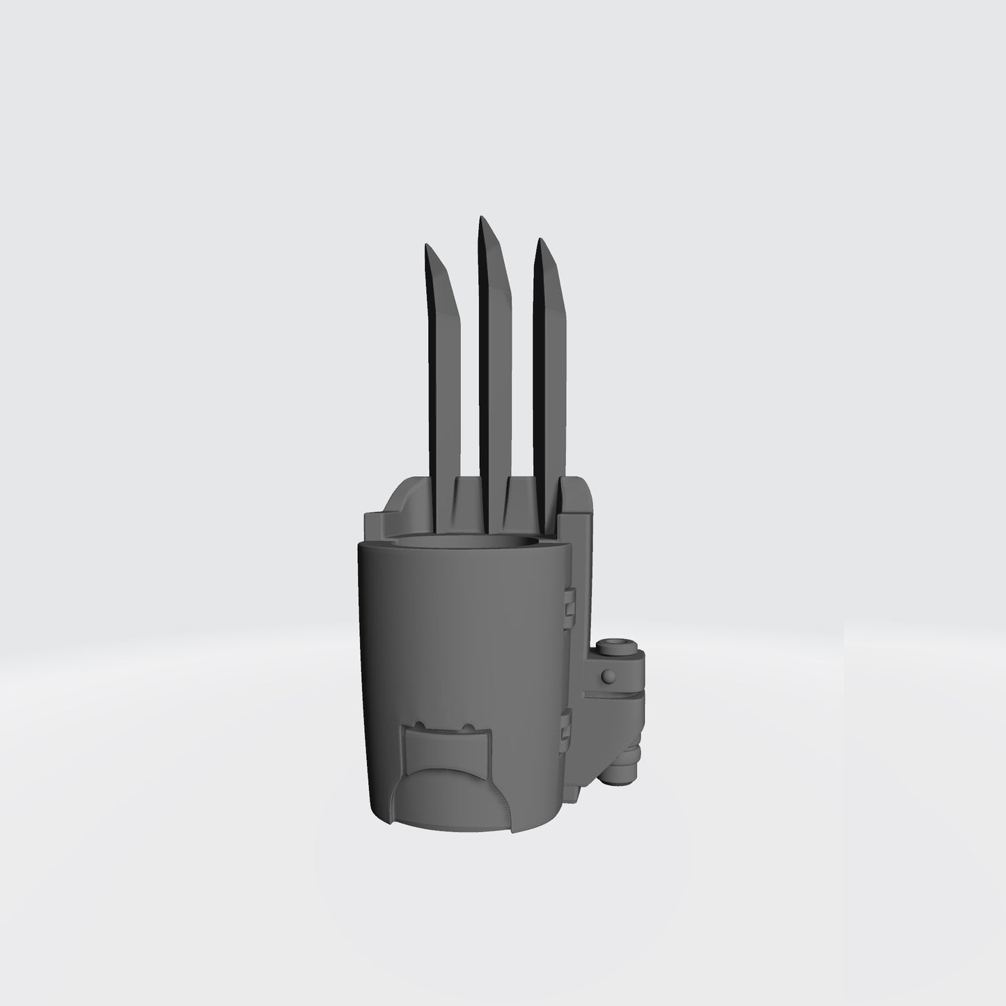 Raven Warrior Order Artisan Pattern Energy Claws compatible with McFarlane Toys 7-inch armored action figures