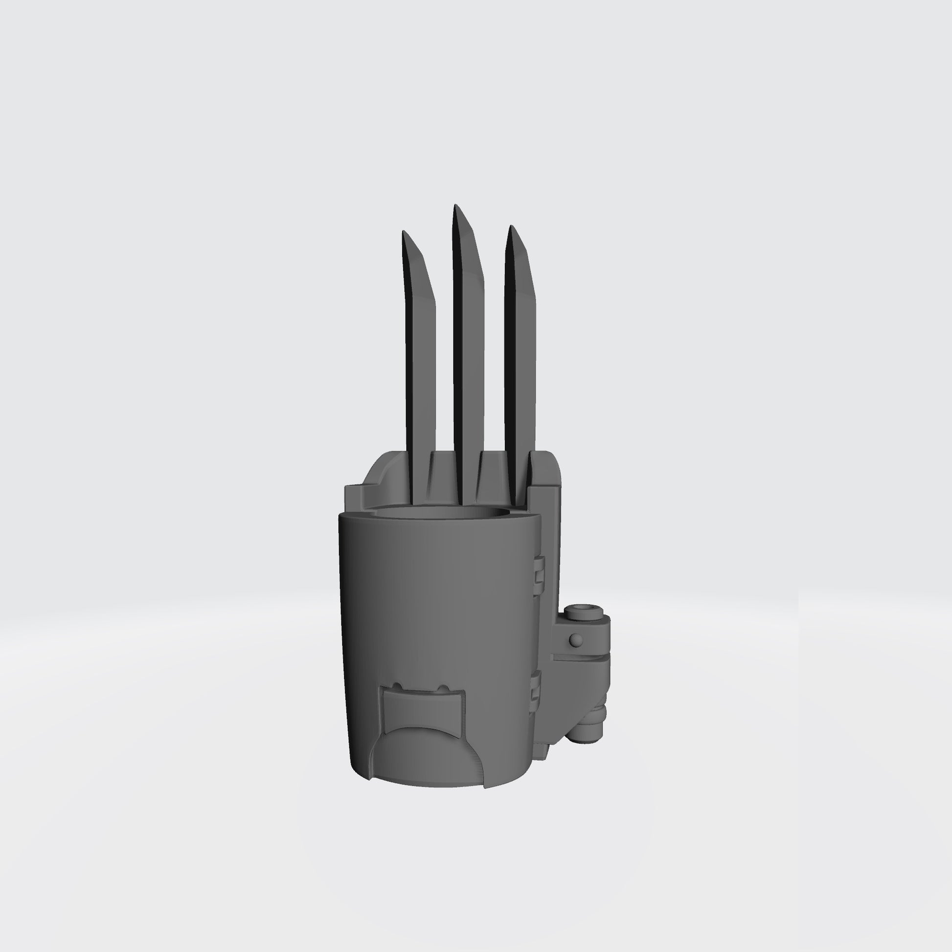 Raven Warrior Order Artisan Pattern Energy Claws compatible with McFarlane Toys 7-inch armored action figures