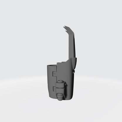 Raven Warrior Order Artisan Pattern Energy Claws compatible with McFarlane Toys 7-inch armored action figures