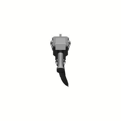 Raven Warrior Order Blackout Master-Forged Striker Pistol custom resin ranged weapon compatible with McFarlane Toys 7-inch armored action figures for painting, customization, and display.
