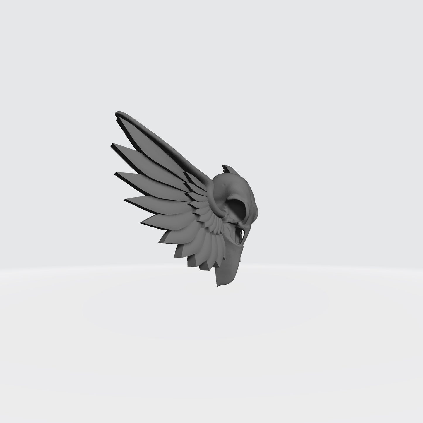 Raven Warrior Order Chestplate Decal with Raven Skull compatible with McFarlane Toys 7-inch armored action figures