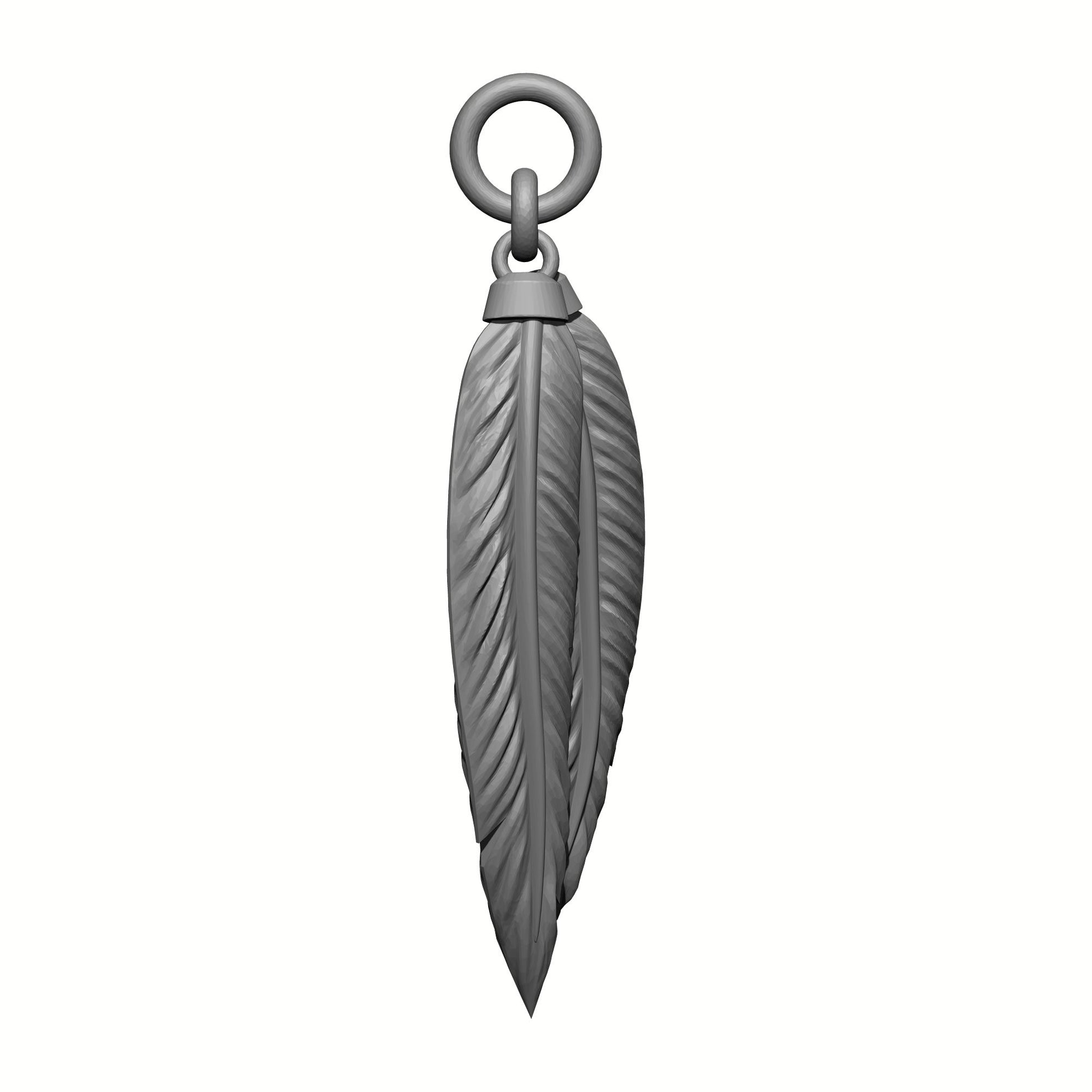 Raven Warrior Order Dual Feather Talisman custom resin belt relic accessory compatible with McFarlane Toys 7-inch armored action figures.