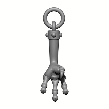 Raven Warrior Order Raven Claw Talisman custom resin belt relic accessory compatible with McFarlane Toys 7-inch armored action figures.