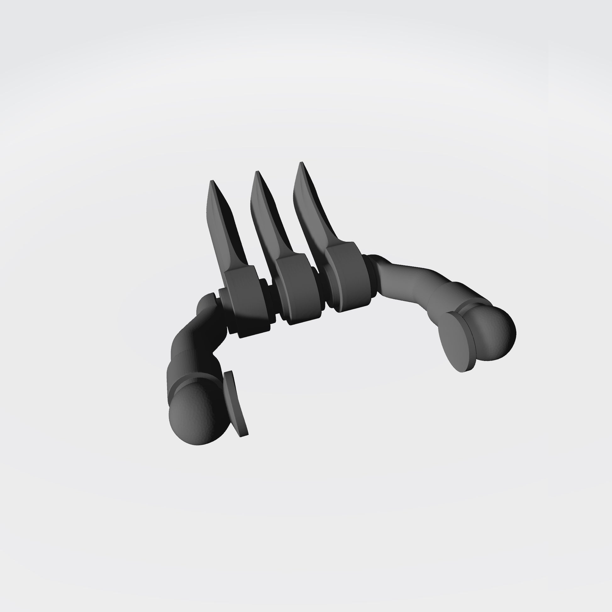 Raven Warrior Order Raven’s Spurs Set compatible with McFarlane Toys 7-inch armored action figures custom resin boot accessories