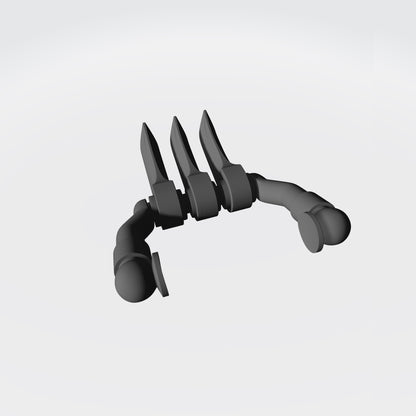 Raven Warrior Order Raven’s Spurs Set compatible with McFarlane Toys 7-inch armored action figures custom resin boot accessories