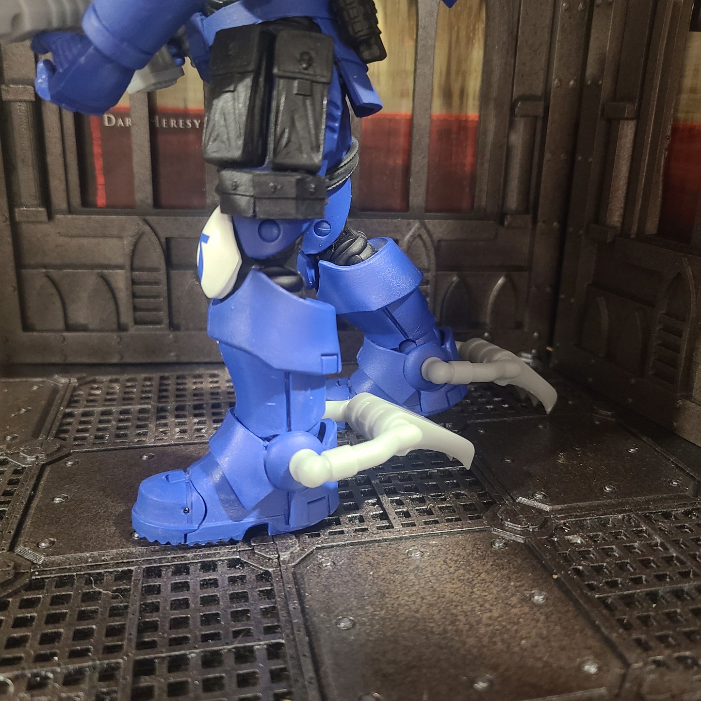 Raven Warrior Order Raven’s Spurs Set compatible with McFarlane Toys 7-inch armored action figures custom resin boot accessories