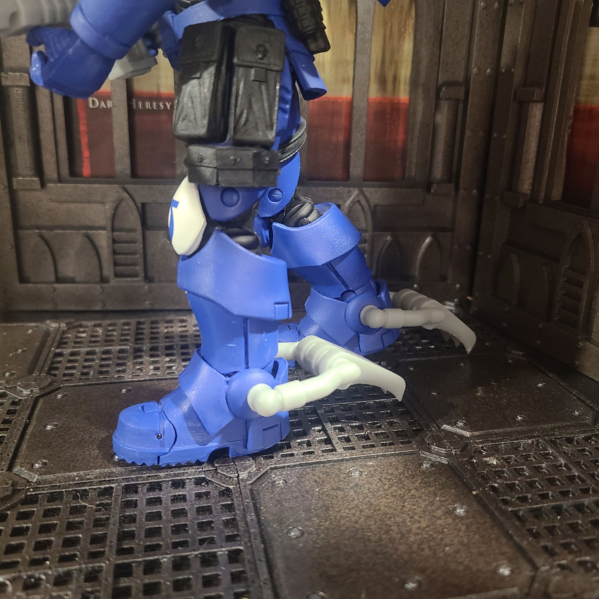 Raven Warrior Order Raven’s Spurs Set compatible with McFarlane Toys 7-inch armored action figures custom resin boot accessories