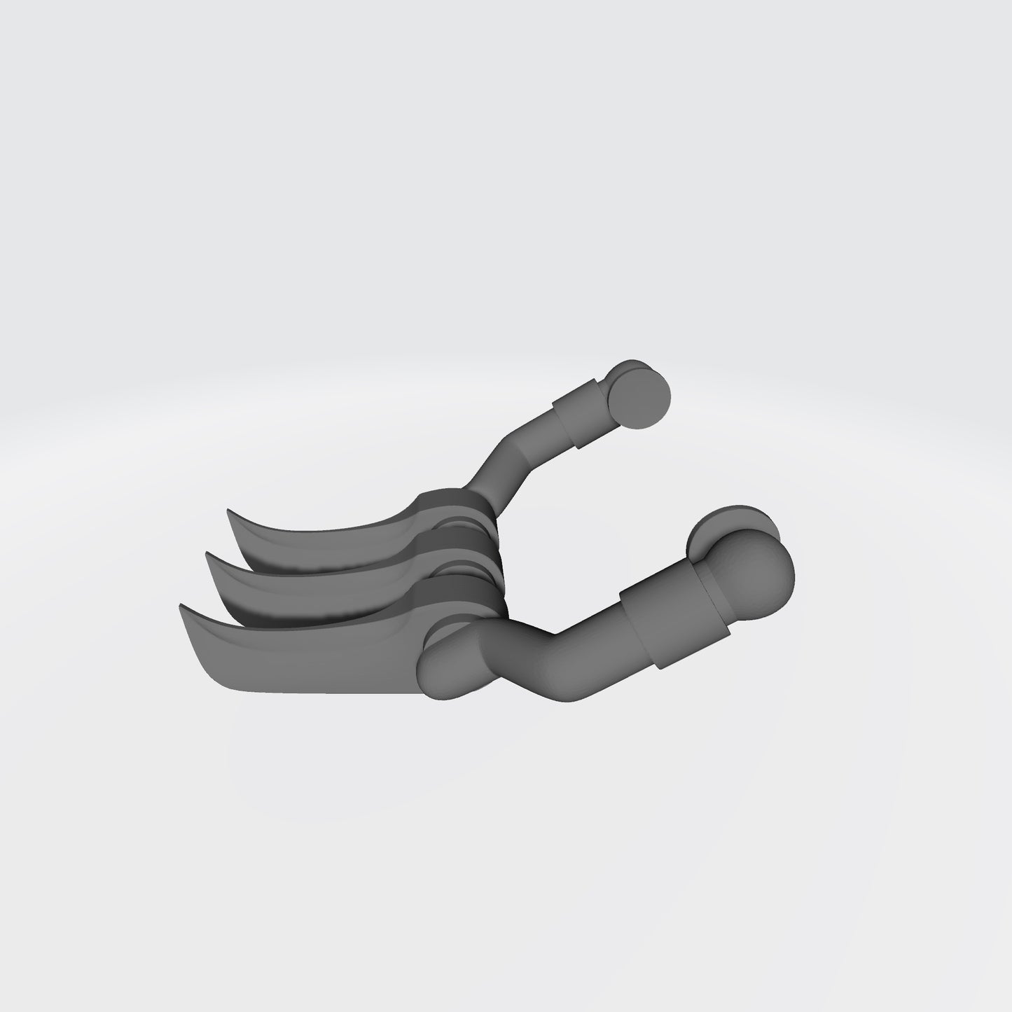 Raven Warrior Order Raven's Spurs Standard Set compatible with McFarlane Toys 7-inch armored action figures custom resin foot armor