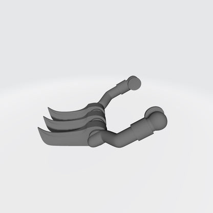 Raven Warrior Order Raven's Spurs Standard Set compatible with McFarlane Toys 7-inch armored action figures custom resin foot armor