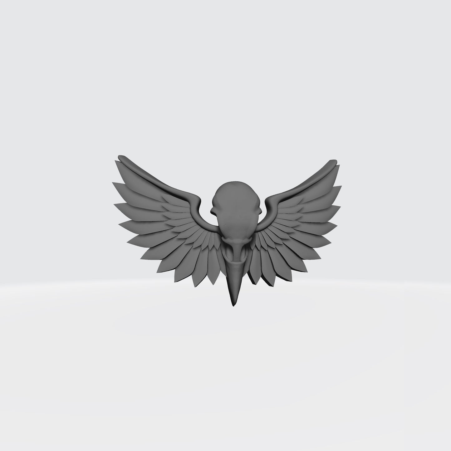 Raven Warrior Order Chestplate Decal with Raven Skull compatible with McFarlane Toys 7-inch armored action figures