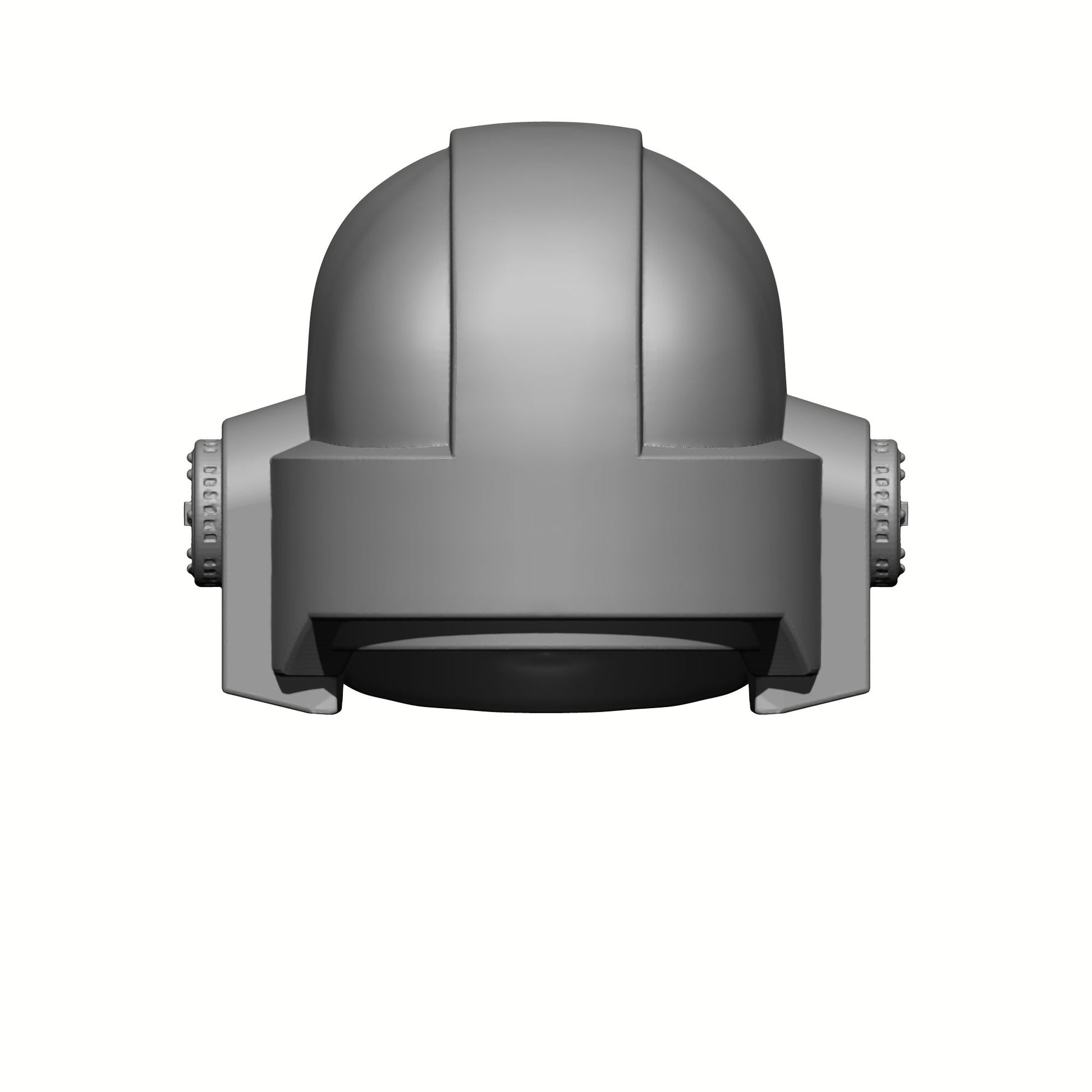 Retribution Wardens Warrior Order Type 6 Veteran Helmet with Cross resin upgrade compatible with McFarlane Toys 1:12 scale armored action figures.