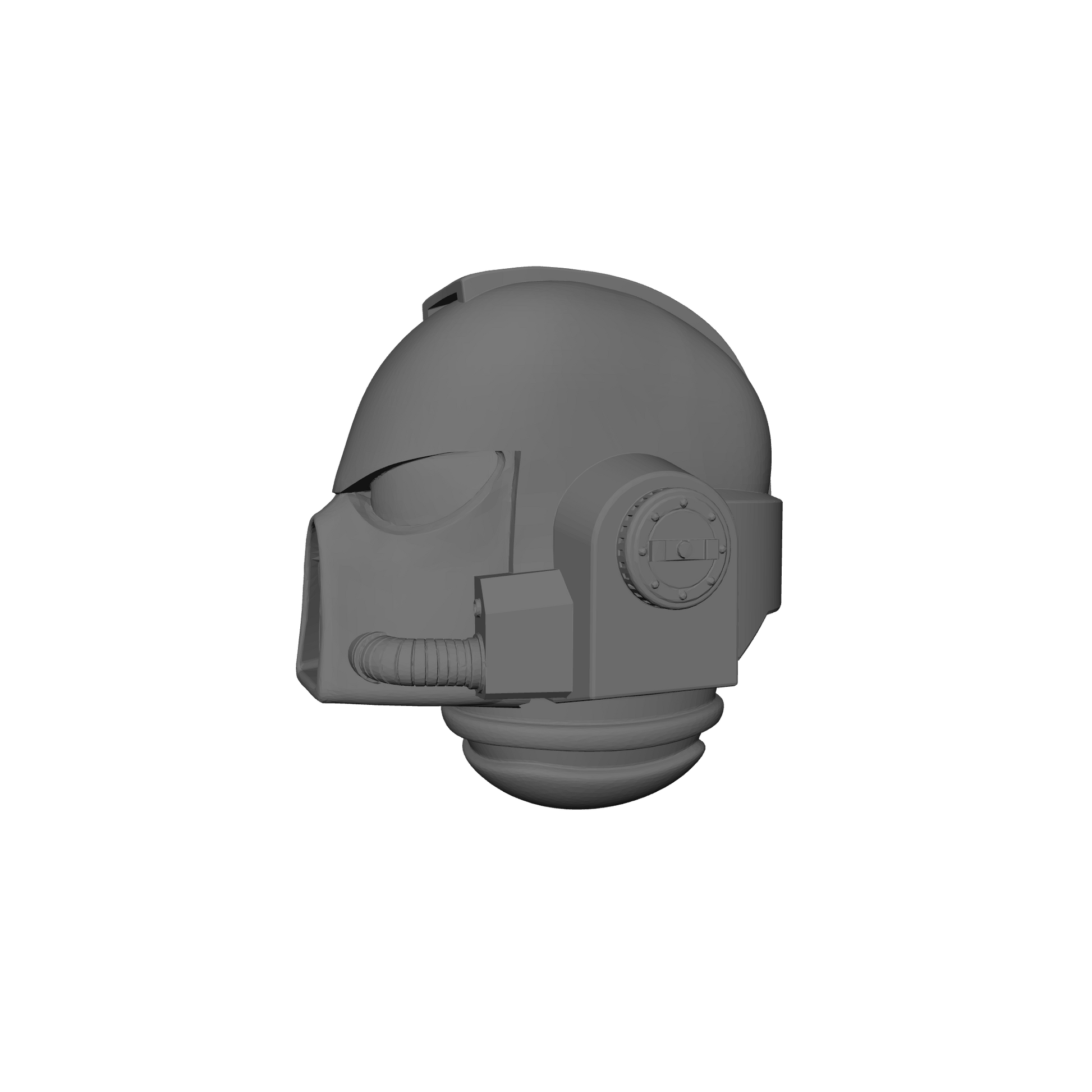 Retribution Wardens Warrior Order Type 7 resin helmet set compatible with 28mm and 32mm scale miniatures.