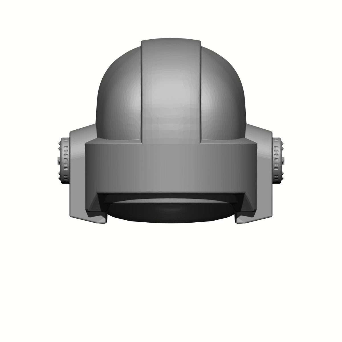 Retribution Wardens Warrior Order Type 6 Beaked resin helmet compatible with McFarlane Toys 1:12 scale armored action figures for custom figure painting and kitbash projects.