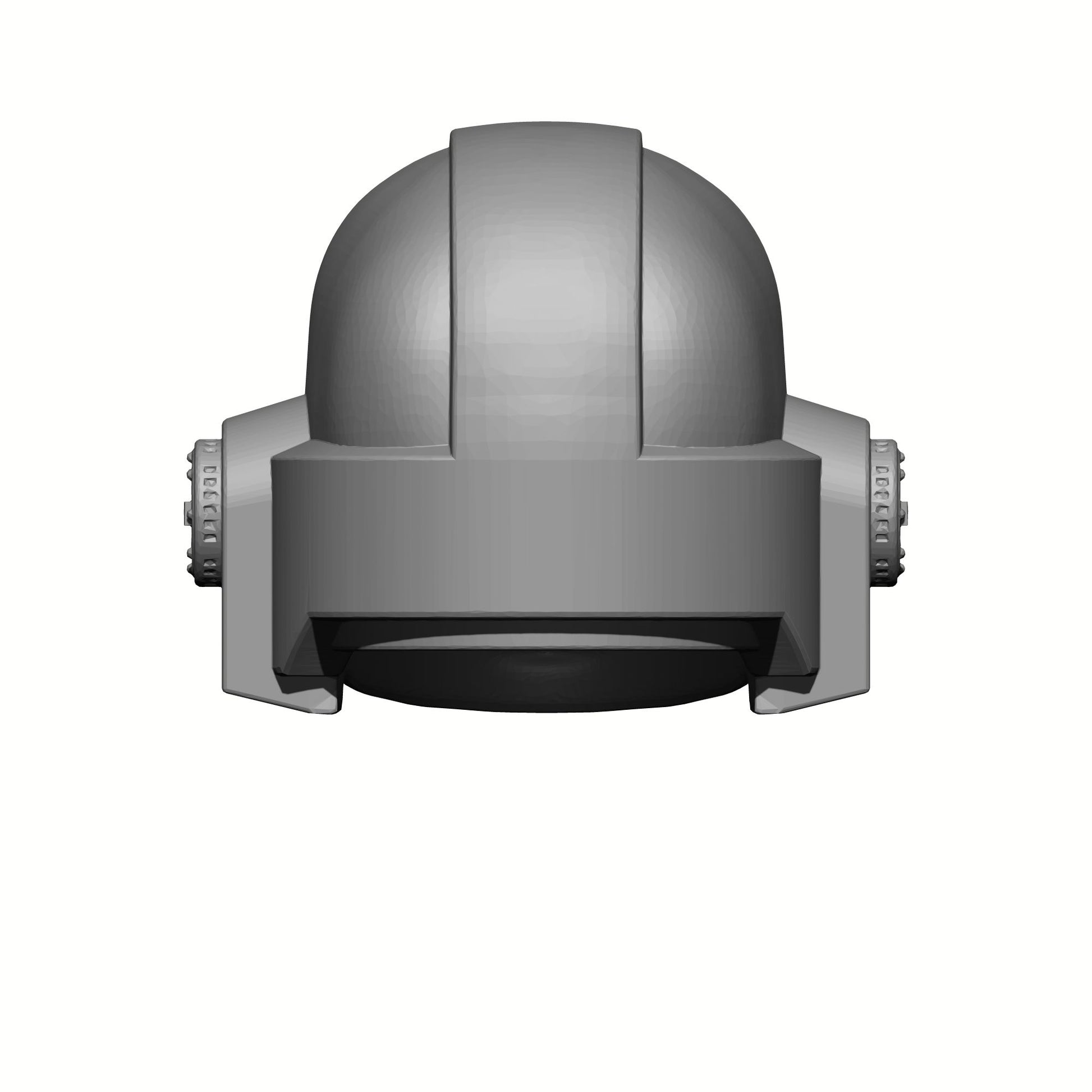 Retribution Wardens Warrior Order G:6 Beaked resin helmet compatible with McFarlane Toys 1:12 scale armored action figures for custom figure painting and kitbash projects.