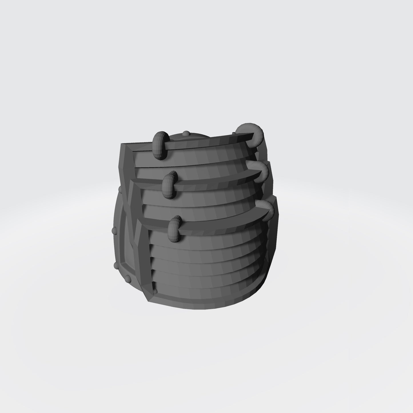 Samurai Type 7 V.3 Shoulder Pad compatible with McFarlane Toys 7-inch armored action figures custom resin pauldron