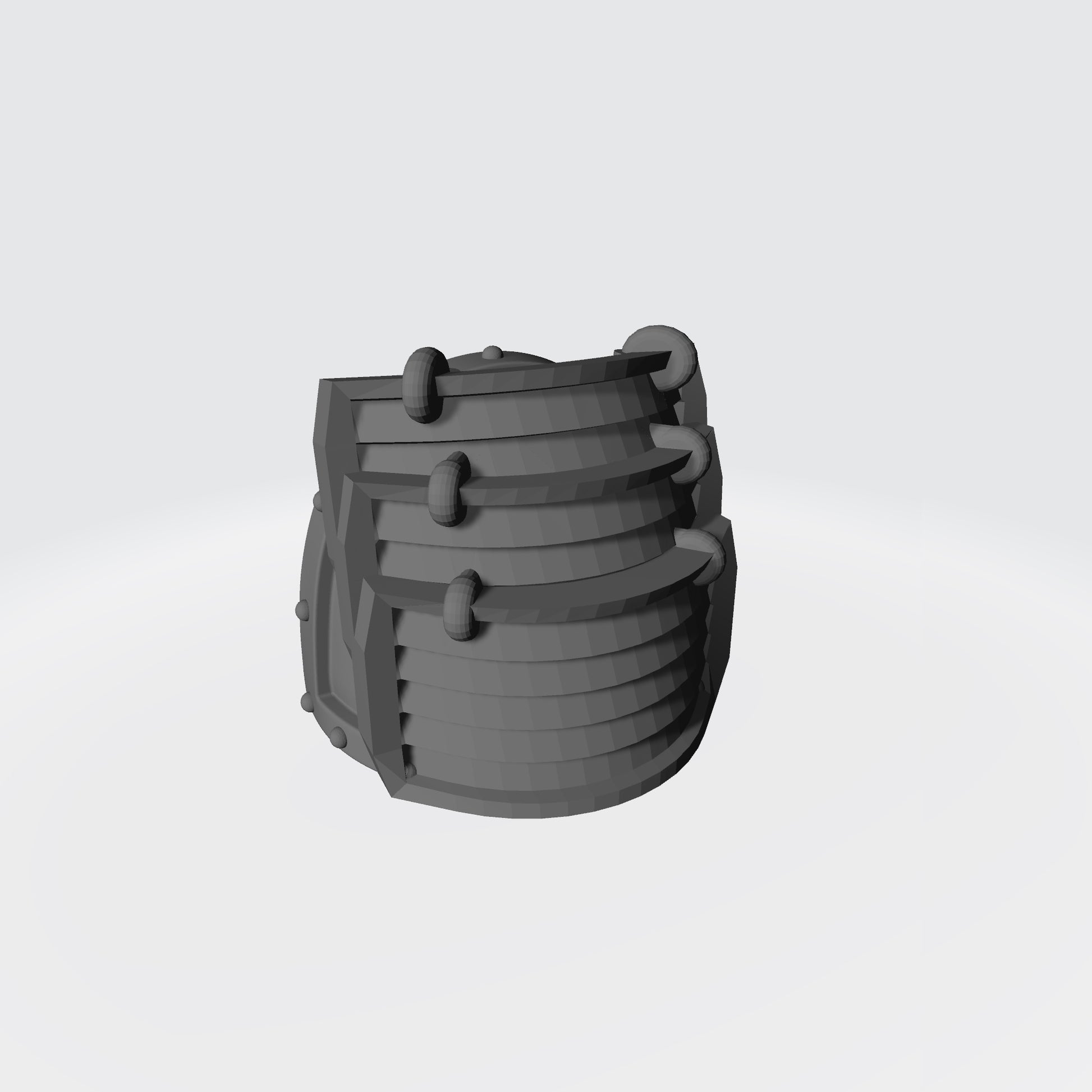 Samurai Type 7 V.3 Shoulder Pad compatible with McFarlane Toys 7-inch armored action figures custom resin pauldron